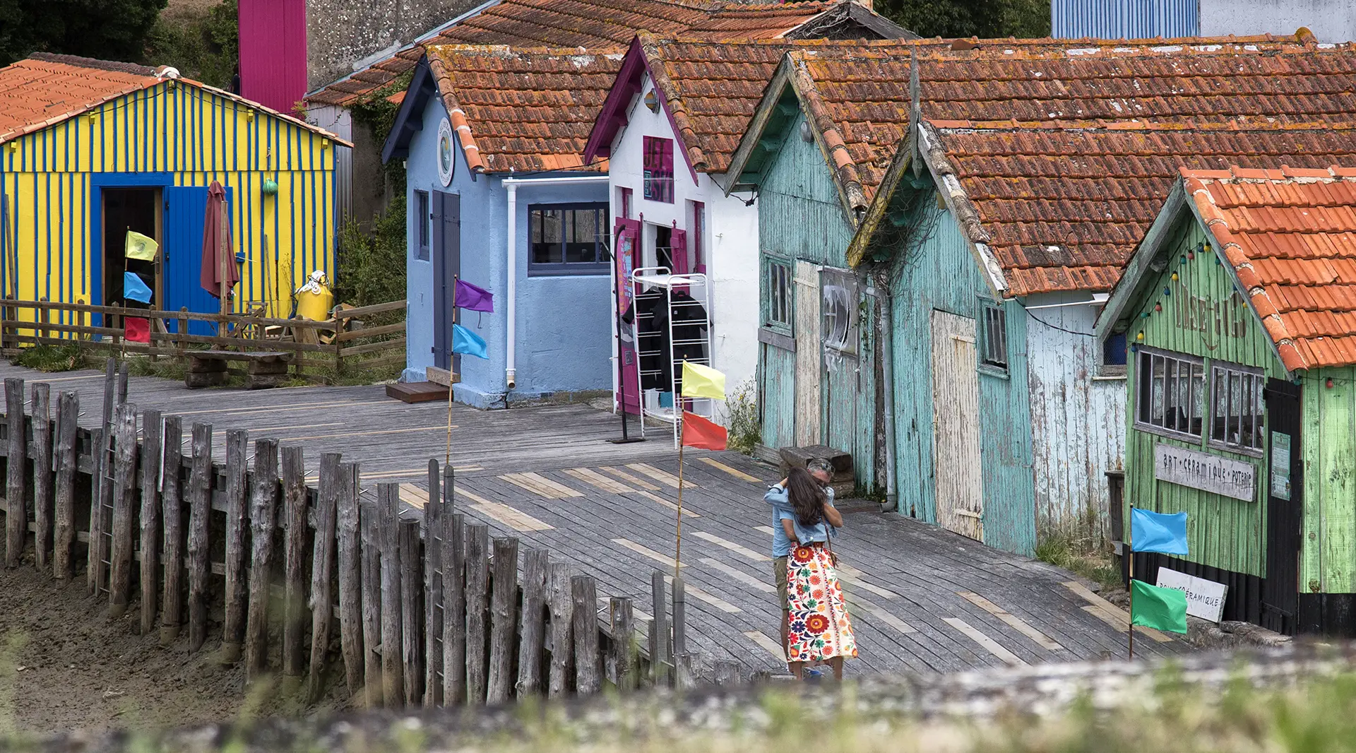Les amoureux du ponton